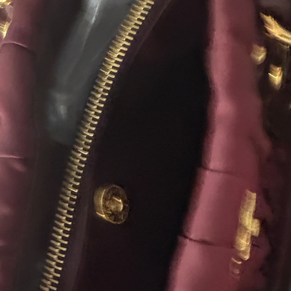 Prada Maroon Gathered Satchel - Picture 5 of 13